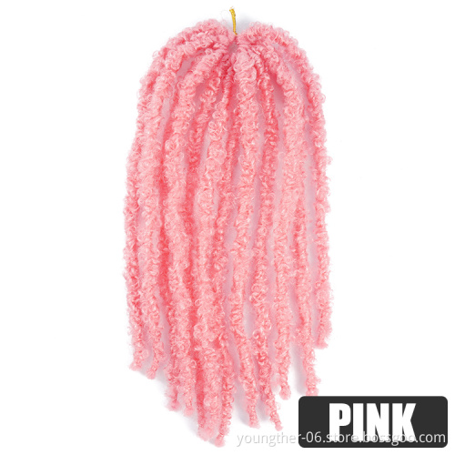 Butterfly Locs Crochet Hair Distressed Faux Locs Crochet Hair Pre Looped Natural Color  Butterfly Locs